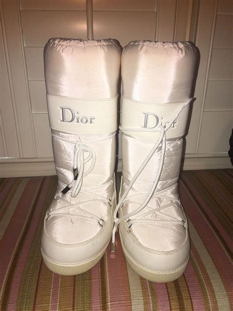 dior ugg boots|dior high heel boots.